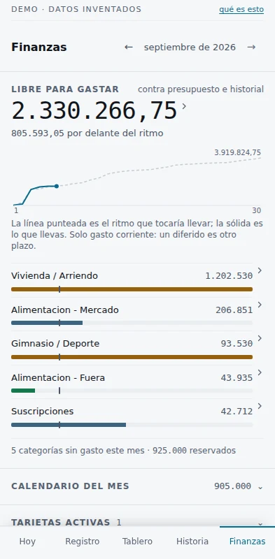 A personal tracking app, and the reason behind every decision — Finances